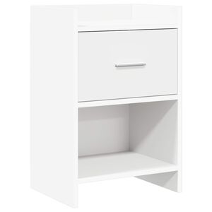 vidaXL Nakts skapī&scaron;i Balts 40 x 30 x 60 cm Inženierijas koks