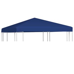 vidaXL nojumes jumta pārsegs, 310 g/m&sup2;, 3x3 m, zils