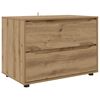 vidaXL Skapītis 80 x 48 x 57 cm Inženierijas koks Artisānā ozols