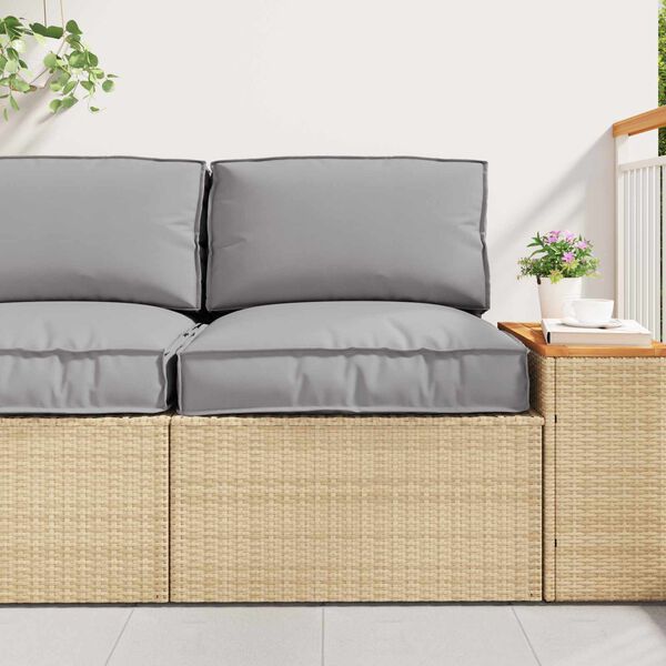 vidaXL Kastī&scaron;u spilvenu komplekts 2 pcs Pelēka Oksforda audums