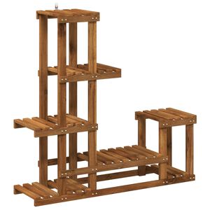 vidaXL Augu statīvs Dabiska 93,5 x 25 x 91,5 cm Cietā akācijas koks