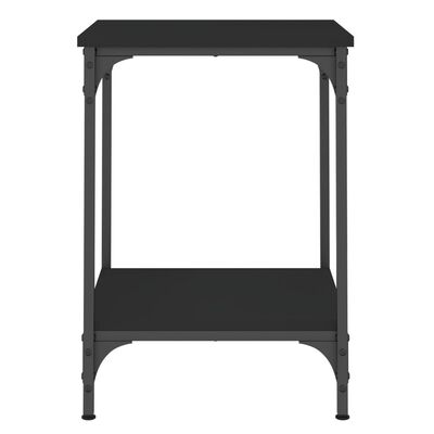 vidaXL kafijas galdiņš, melns, 40x40x55 cm, inženierijas koks