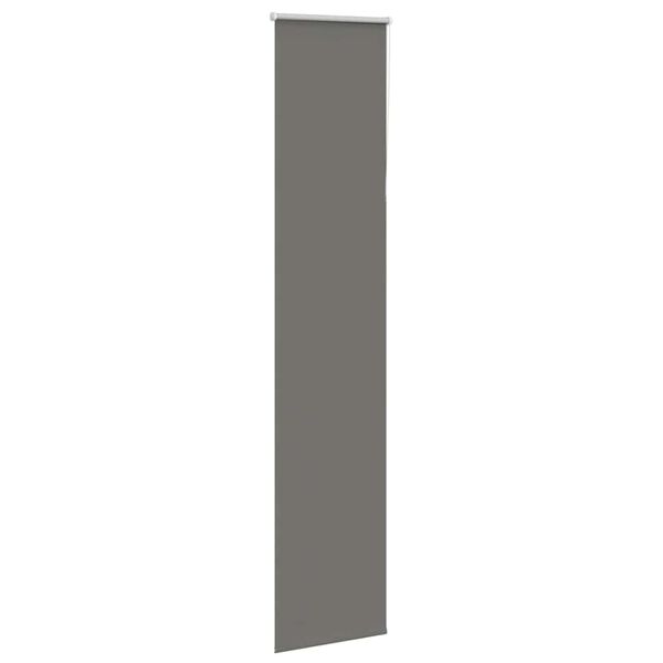 vidaXL Rullo žalūzija Blackout pelēks 50x230 cm Auduma platums 45,7 cm