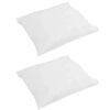 vidaXL Spilvens ar spilvenu 2 pcs Balts 40 x 40 cm Spalvas
