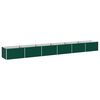 vidaXL Paaugstināta dārza gulta Zaļa 600 x 80 x 55 cm