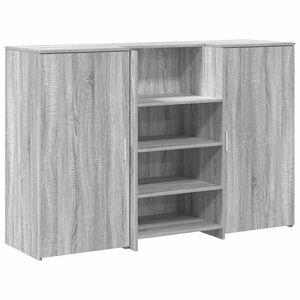 vidaXL reģistratūra, 155x50x103,5 cm, inženierijas koks