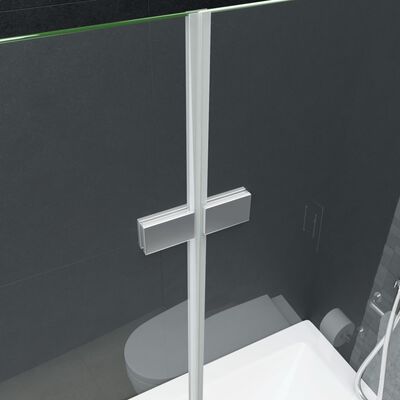 vidaXL divviru dušas kabīne, 120x68x130 cm, ESG