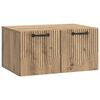 vidaXL Sienā piestiprināms TV skapis 59,5 x 41 x 30 cm Artisan Ozols
