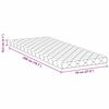vidaXL Matracis Balts 70 x 200 cm Žakarda audums