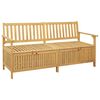 vidaXL Sols ar glabātuvi 2 -Seater 170 x 63 x 84 cm Cietā akācija
