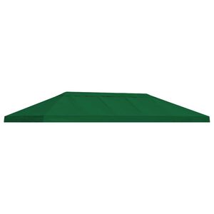 vidaXL Lapene nojumes segums 6 x 3 m Zaļa Poliesters 190