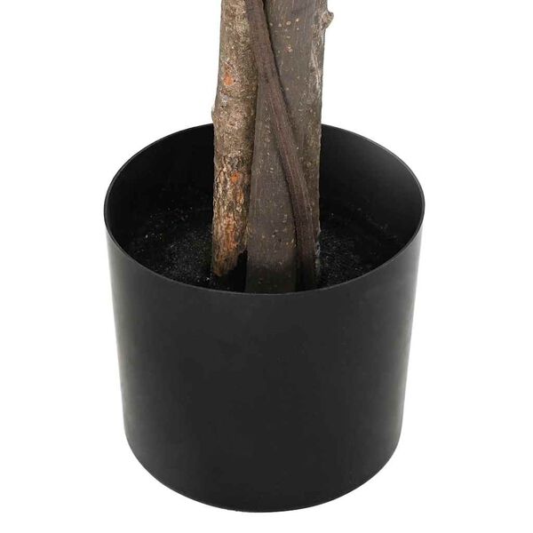 vidaXL mākslīgais fikusa augs, 1260 lapas, 200 cm, zaļ&scaron;