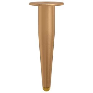 vidaXL Statīva Kājas 2 gab. Zelts 98 x 40 mm Dzelzs