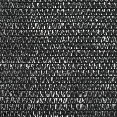 vidaXL tenisa laukuma tīkls, HDPE, 1x50 m, melns