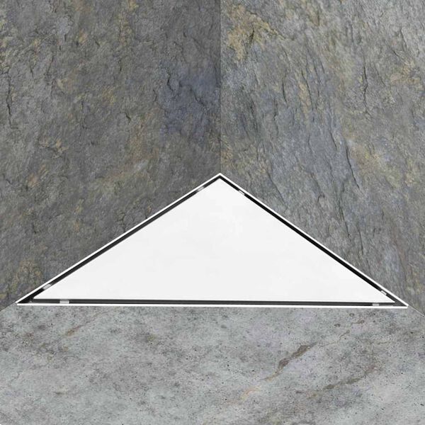 vidaXL du&scaron;as noteka ar pārsegu, 25x25 cm, nerūsējo&scaron;s tērauds