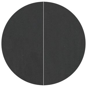 vidaXL Baseina grīdas pārklājs Melna &Oslash; 244 cm Nesintētā auduma