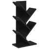 vidaXL Koksgrāmatplaukts 4 līmeņu 30 x 18 x 60 cm Inženierijas koks
