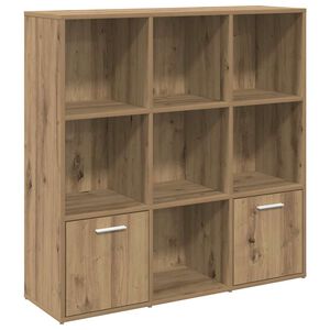vidaXL grāmatu plaukts, koka krāsa, 98x29x97,5 cm, inženierijas koks