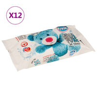 vidaXL bērnu salvetes, 12 iepakojumi, 720 salvetes
