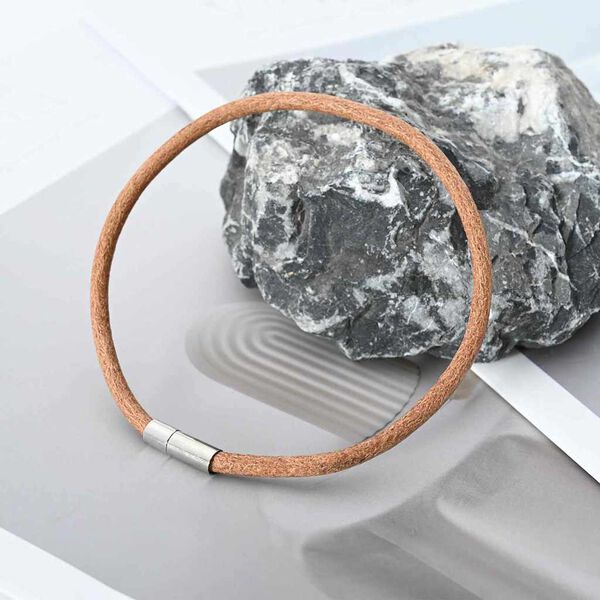 vidaXL Ādas aukla Brūna &Oslash;5 mm x 5 m Āda