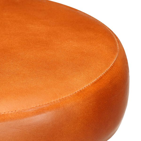 vidaXL bāra krēsli, 2 gab., dabīgā āda