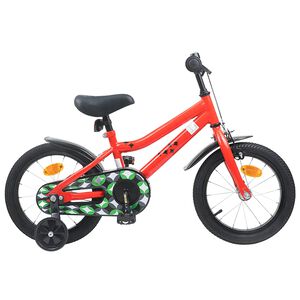 vidaXL Bērnu Velosipēds 12 Collas no 2-4 gadiem Sarkana