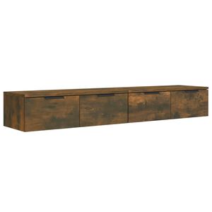 vidaXL sienas skapī&scaron;i, 2 gab., ozola, 68x30x20 cm, inženierijas koks