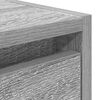 vidaXL sienas naktsskapī&scaron;i, 2 gab., pelēka ozolkoka krāsa, 38x34x40 cm