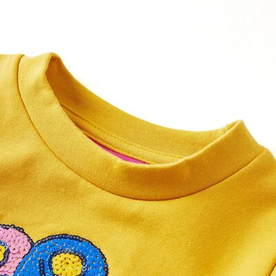 Bērnu džemperis, dzeltenbrūns, 92
