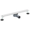vidaXL 360&deg; du&scaron;as notekcaurule ar plānu modeli Sudraba 60 cm