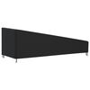 vidaXL sauļo&scaron;anās krēsla pārsegs, melns, 203x81x25/63 cm, 420D audums