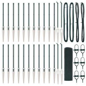 vidaXL Žoga āķis Zaļa