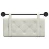 vidaXL Karājo&scaron;s galvgalis Krēmkrāsa 90 x 55 x 5 cm Samts