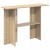 vidaXL Konsoles galds Sonomas ozols 100 x 30 x 75 cm Inženierijas koks