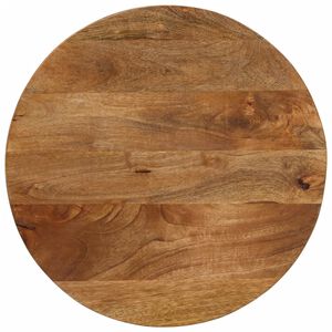 vidaXL galda virsma, &Oslash; 40x3,8 cm, apaļa, mango masīvkoks