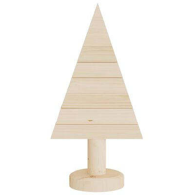 vidaXL koka Ziemassvētku eglītes dekorēšanai, 2 gb., priedes masīvkoks
