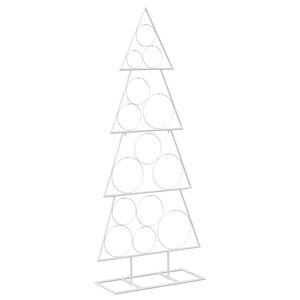 vidaXL Metāla Ziemassvētku koks KUOPIO 125 cm Tērauds Balts