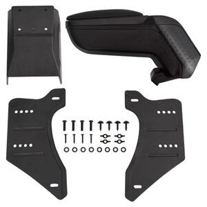 vidaXL automa&scaron;īnas roku balsts, universāls, 13x33x(33-53) cm, ABS