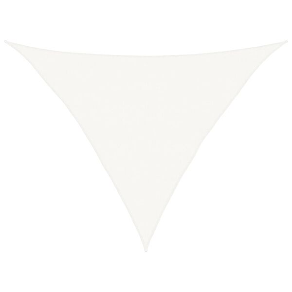 vidaXL saulessargs, 160 g/m&sup2;, balts, 5x5x6 m, HDPE