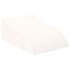 vidaXL Kājas spilvens Balts 68 x 41 x 24 cm PU putas