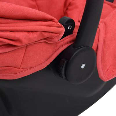 vidaXL bērnu autosēdeklītis, sarkans, 42x65x57 cm
