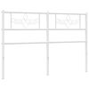 vidaXL rezerves galvgalis, balts, 150 cm