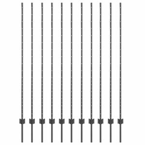 vidaXL Iegultais žogs 11 gab. Pelēka 200 cm