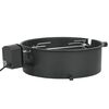 vidaXL rotācijas grila riņķa komplekts, 47 cm, melns