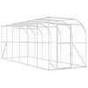 vidaXL Pret sienu vistas būris Sudraba 600 x 150 x 215 cm