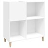 vidaXL skapītis, 84,5x38x89 cm, inženierijas koks, balts