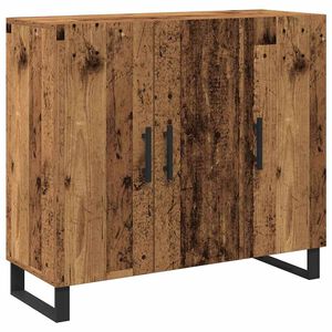 vidaXL Puse Vecs koks 90 x 34 x 80 cm Inženierijas koks