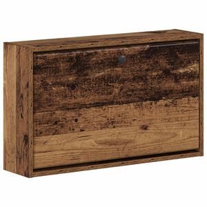 vidaXL Sienā piestiprināms apavu skapis BREDA 71 x 17 x 43 cm