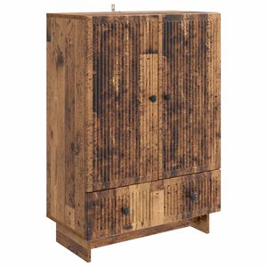vidaXL Puse Vecs koks 66 x 34,5 x 95 cm Inženierijas koks