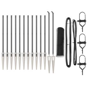 vidaXL Žoga āķis Pelēka